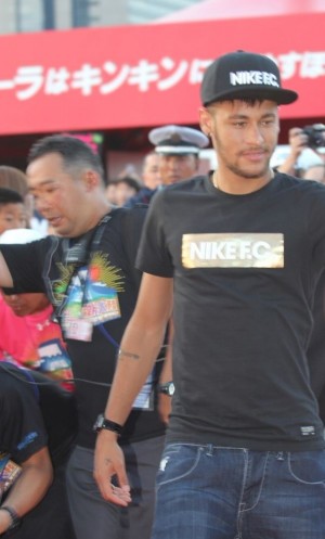 ネイマール、『お台場新大陸2014～地図にないキミだけの宝島～』スペシャルイベントにて