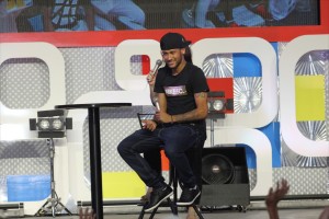 ネイマール、『お台場新大陸2014～地図にないキミだけの宝島～』スペシャルイベントにて