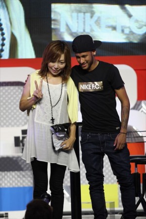 ネイマール、『お台場新大陸2014～地図にないキミだけの宝島～』スペシャルイベントにて