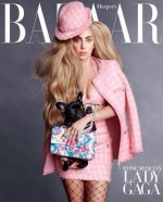 レディー・ガガの愛犬、モデルデビュー　ガガと一緒にファッション誌の表紙を飾る