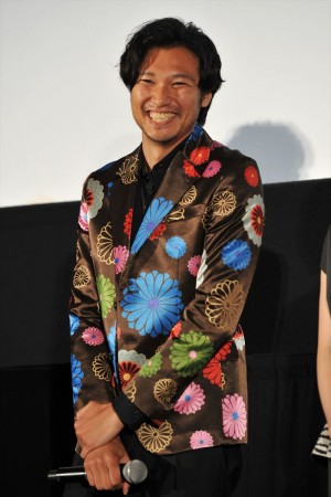 青木崇高、『るろうに剣心 京都大火編』初日舞台挨拶にて