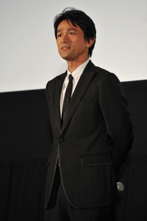 江口洋介、『るろうに剣心 京都大火編』初日舞台挨拶にて