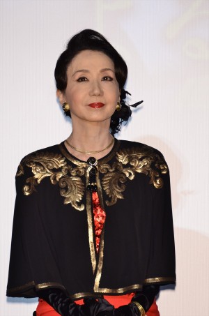 『アウトバーン　マル暴の女刑事・八神瑛子』完成披露試写会に出席した岩下志麻