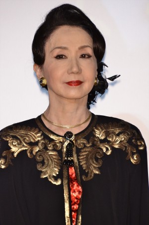 『アウトバーン　マル暴の女刑事・八神瑛子』完成披露試写会に出席した岩下志麻