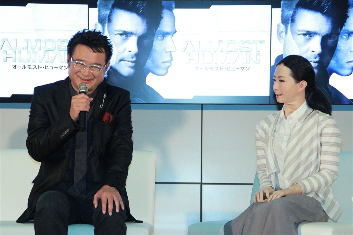 船越英一郎、女性アンドロイドとドラマ共演!?「一緒に崖に行きたい」