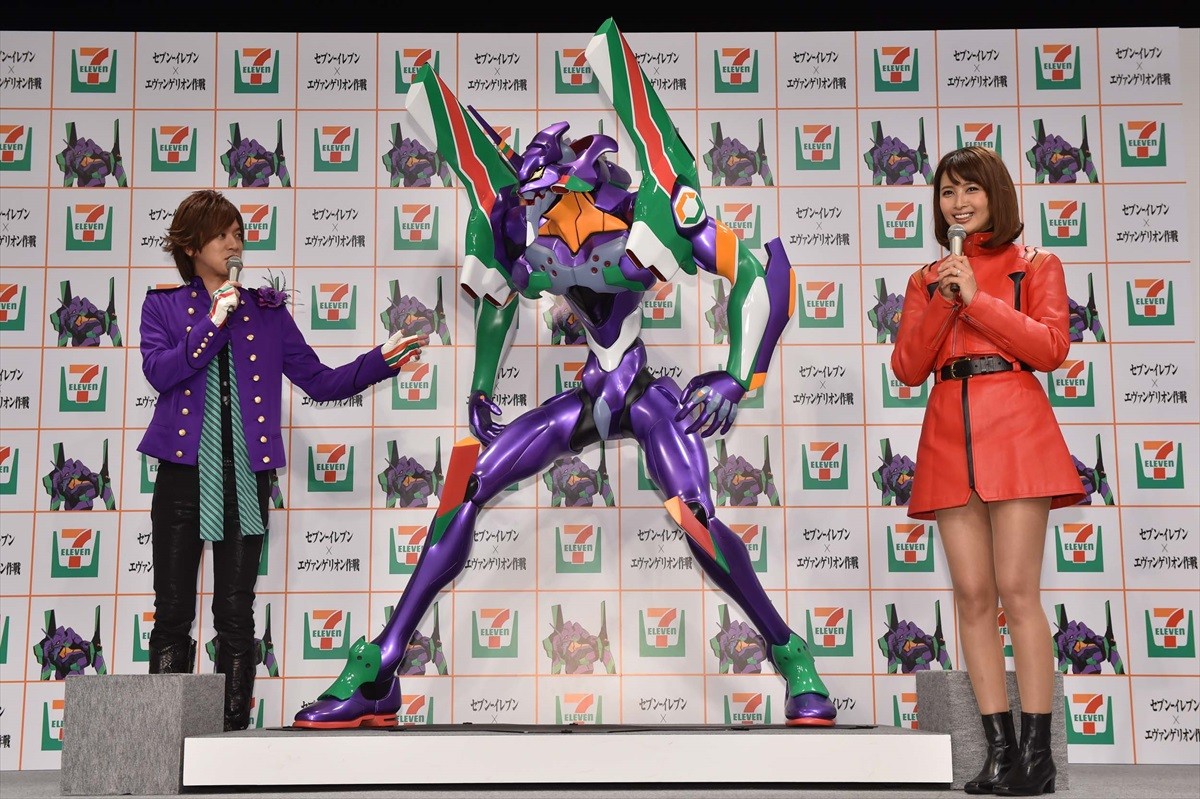『エヴァ』1体170万円の巨大初号機フィギュア登場！　「セブン」とのコラボ作戦始動