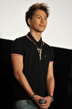 三代目J Soul Brothers・登坂広臣、映画『ホットロード』試写会にて