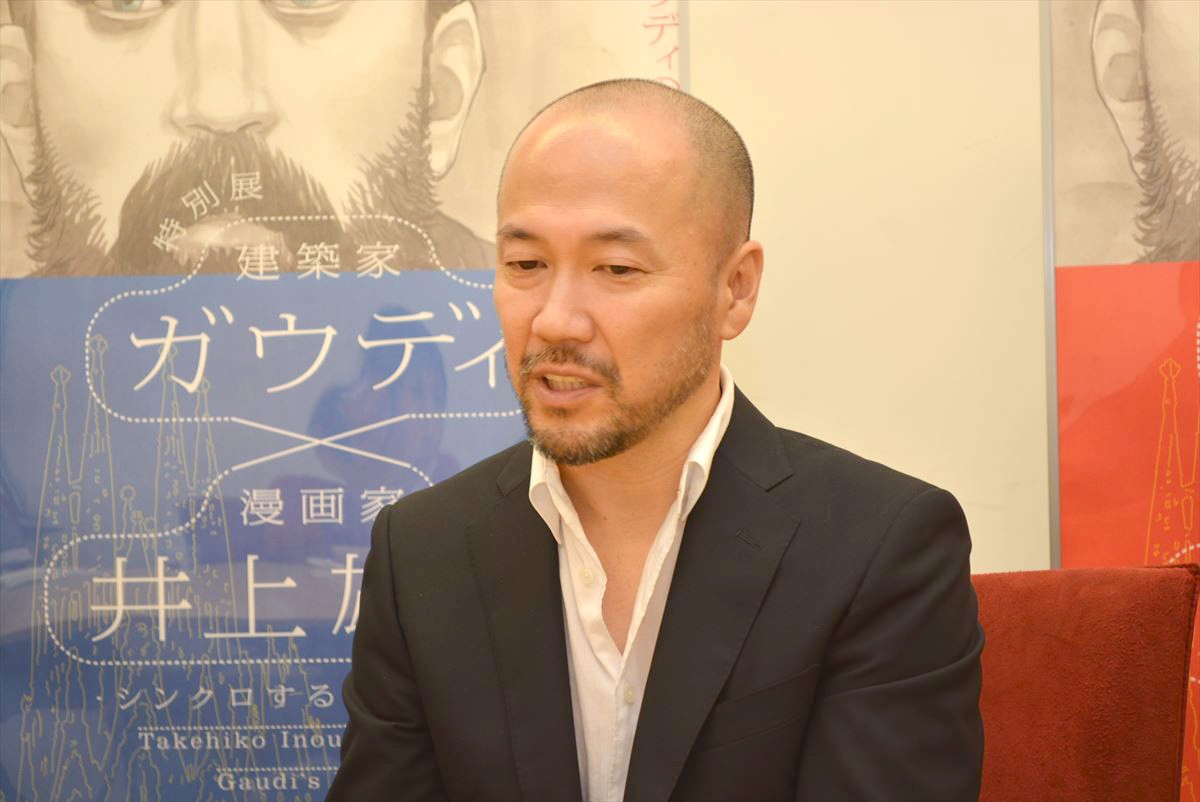 井上雄彦インタビュー、ガウディとのコラボから人気漫画の実写化までを語る