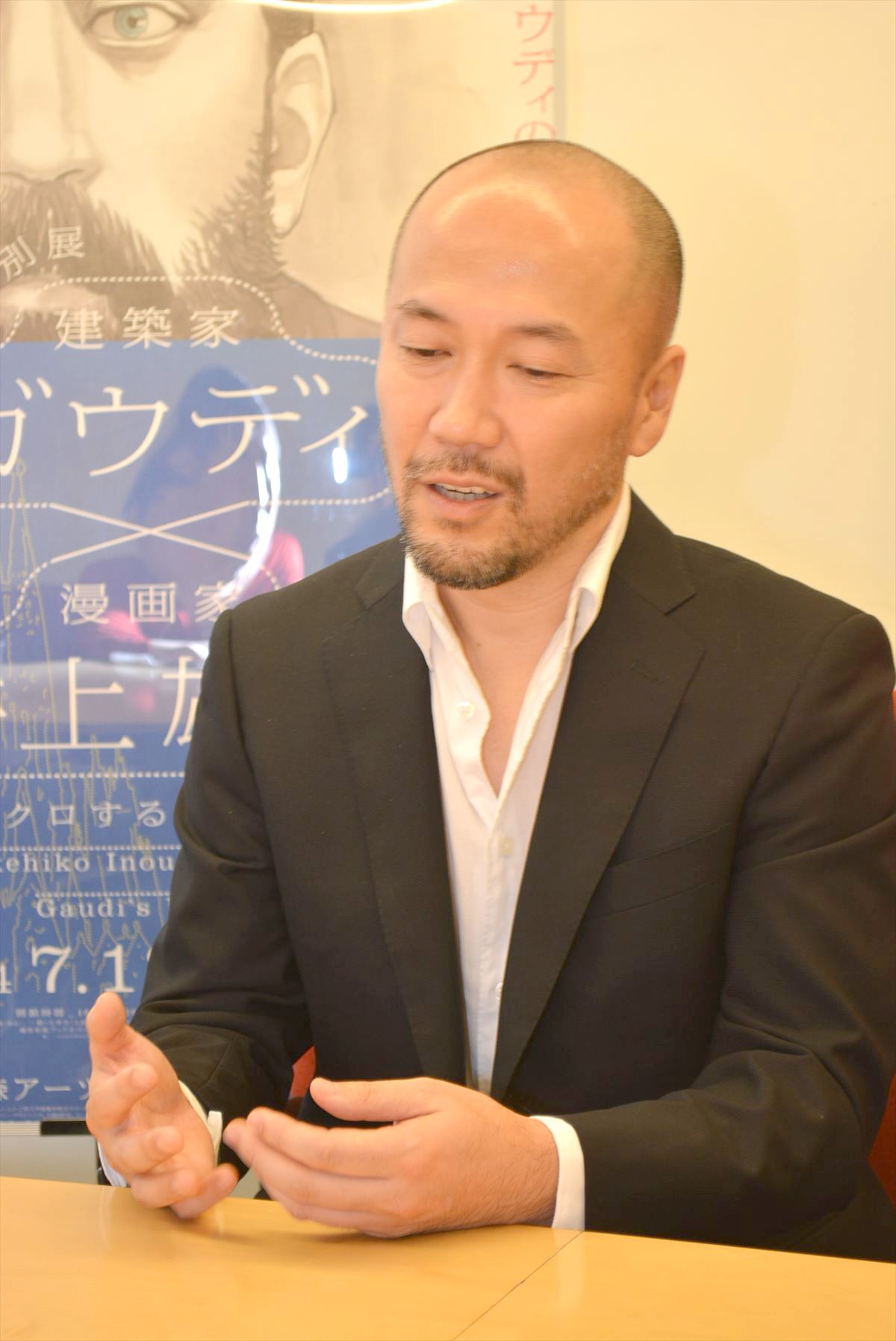 井上雄彦インタビュー、ガウディとのコラボから人気漫画の実写化までを語る