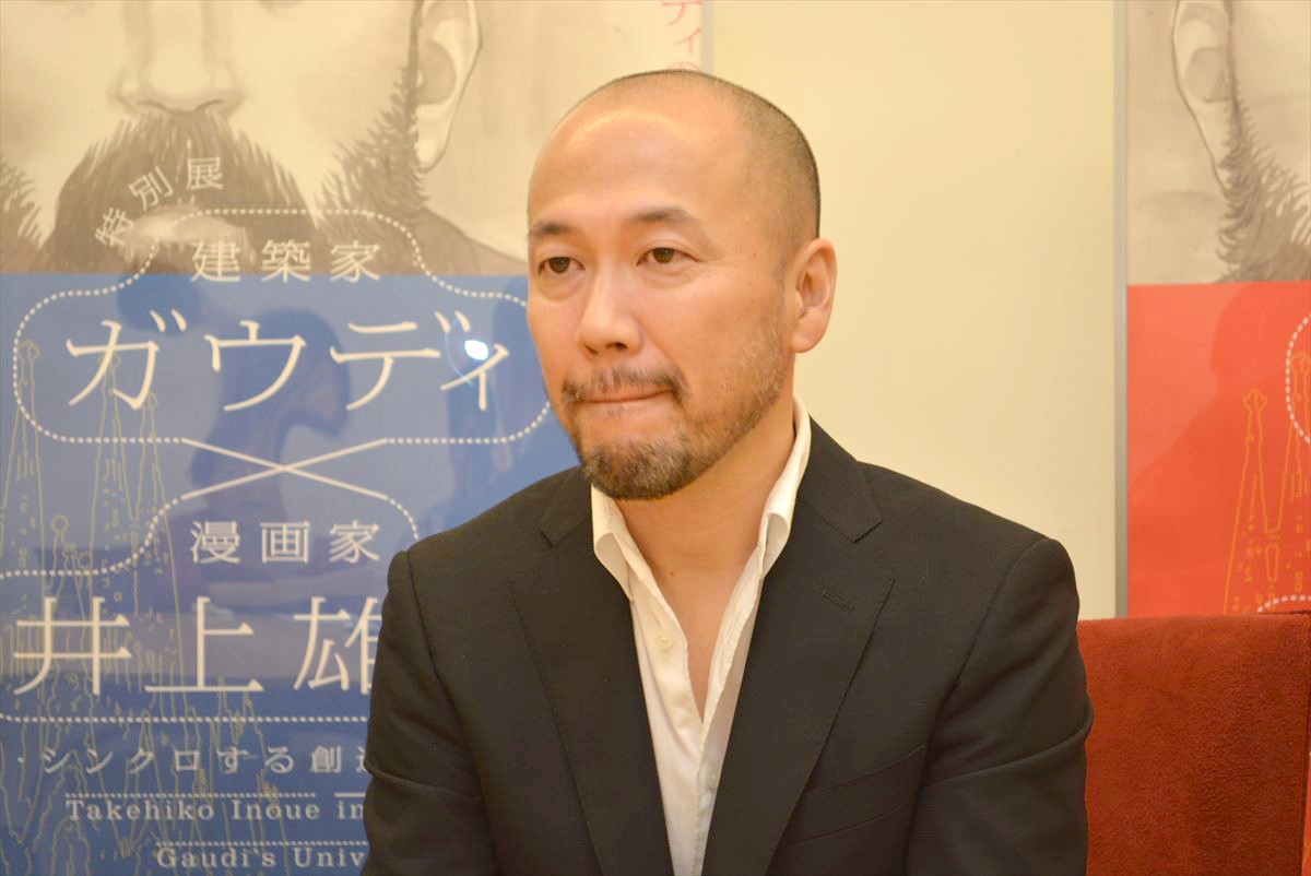 井上雄彦インタビュー、ガウディとのコラボから人気漫画の実写化までを語る