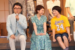 舞台『君となら』初日開幕直前会見の模様