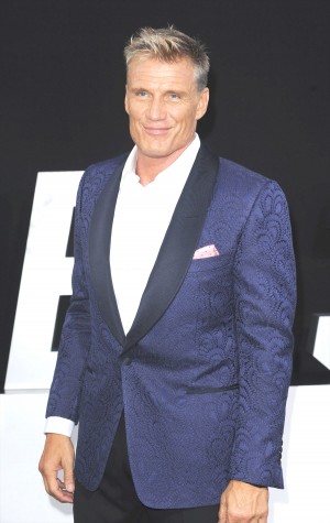 ドルフ・ラングレン、『エクスペンダブルズ3 ワールドミッション』LAプレミアに出席