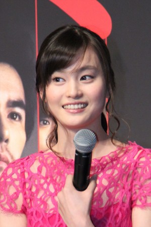 『喰女－クイメ－』完成報告会見に出席した中西美帆