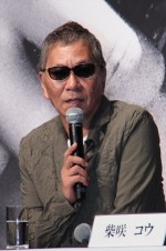 『喰女－クイメ－』完成報告会見に出席した三池崇史監督