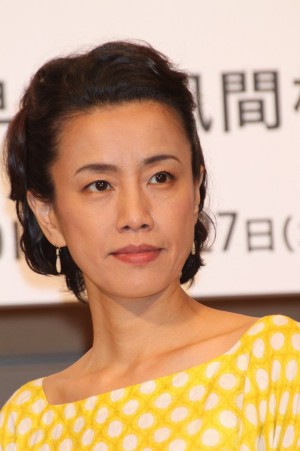 渡辺真起子、舞台『ジュリエット通り』製作発表記者会見にて