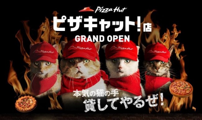 ピザハット「ピザキャット!店」がグランドオープン!記念動画も公開
