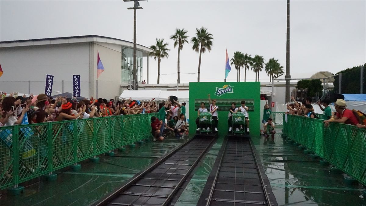 w‐inds.も参戦！ 話題の「スプラッシュカート」体験イベントでびしょ濡れになろう