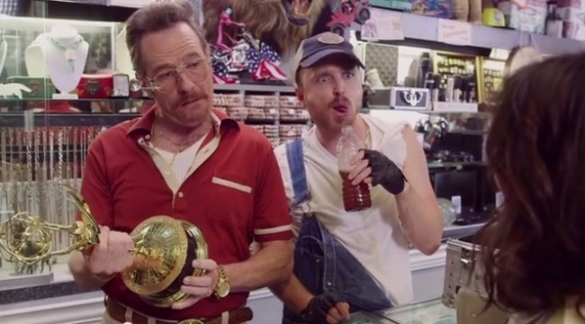 エミー賞プロモーション映像、ブライアン・クランストン、アーロン・ポール、Bryan Cranston、Aaron Paul 