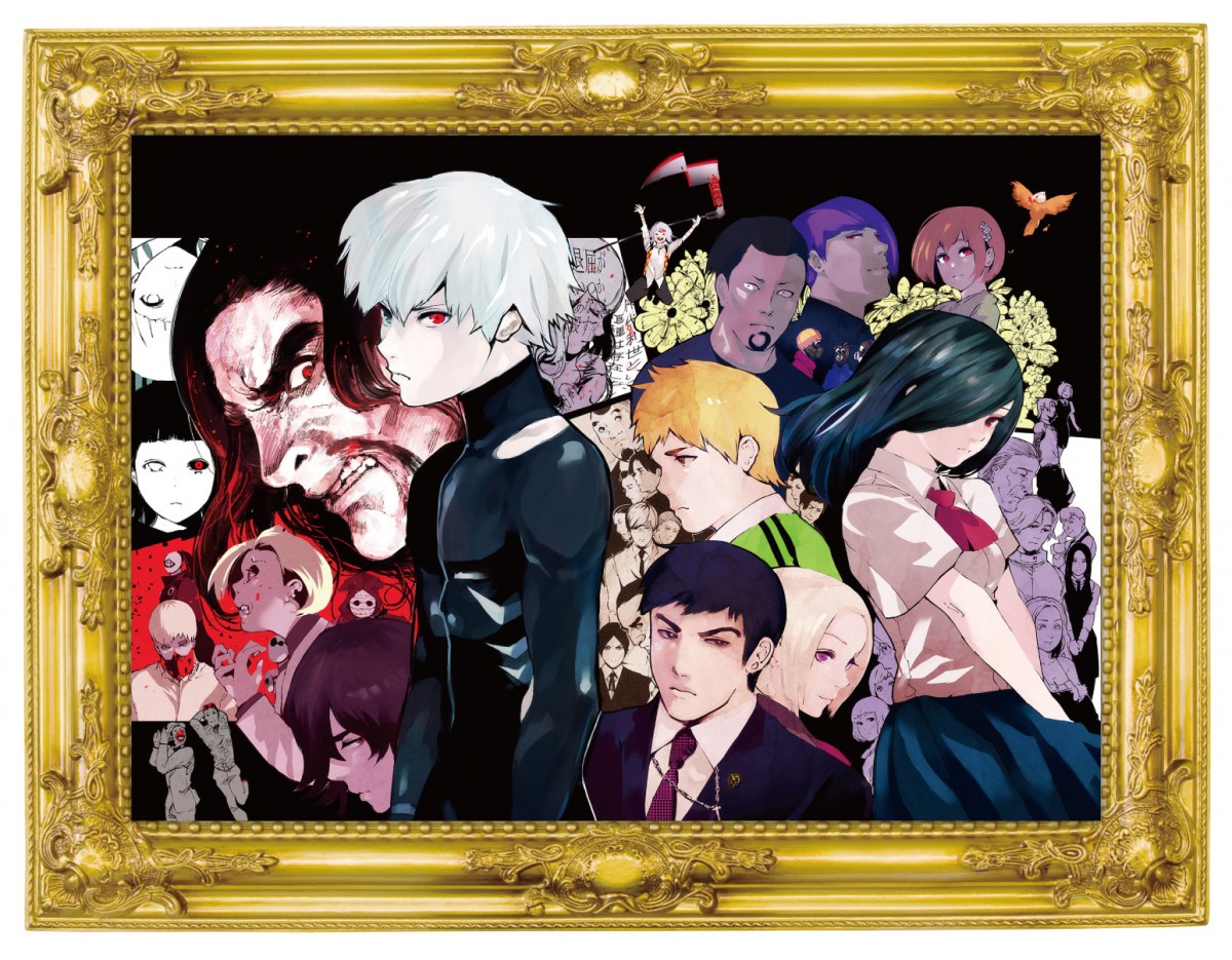 『東京喰種』が世界初の試み！　山手線を舞台に“ありえないはず”の原画展を開催