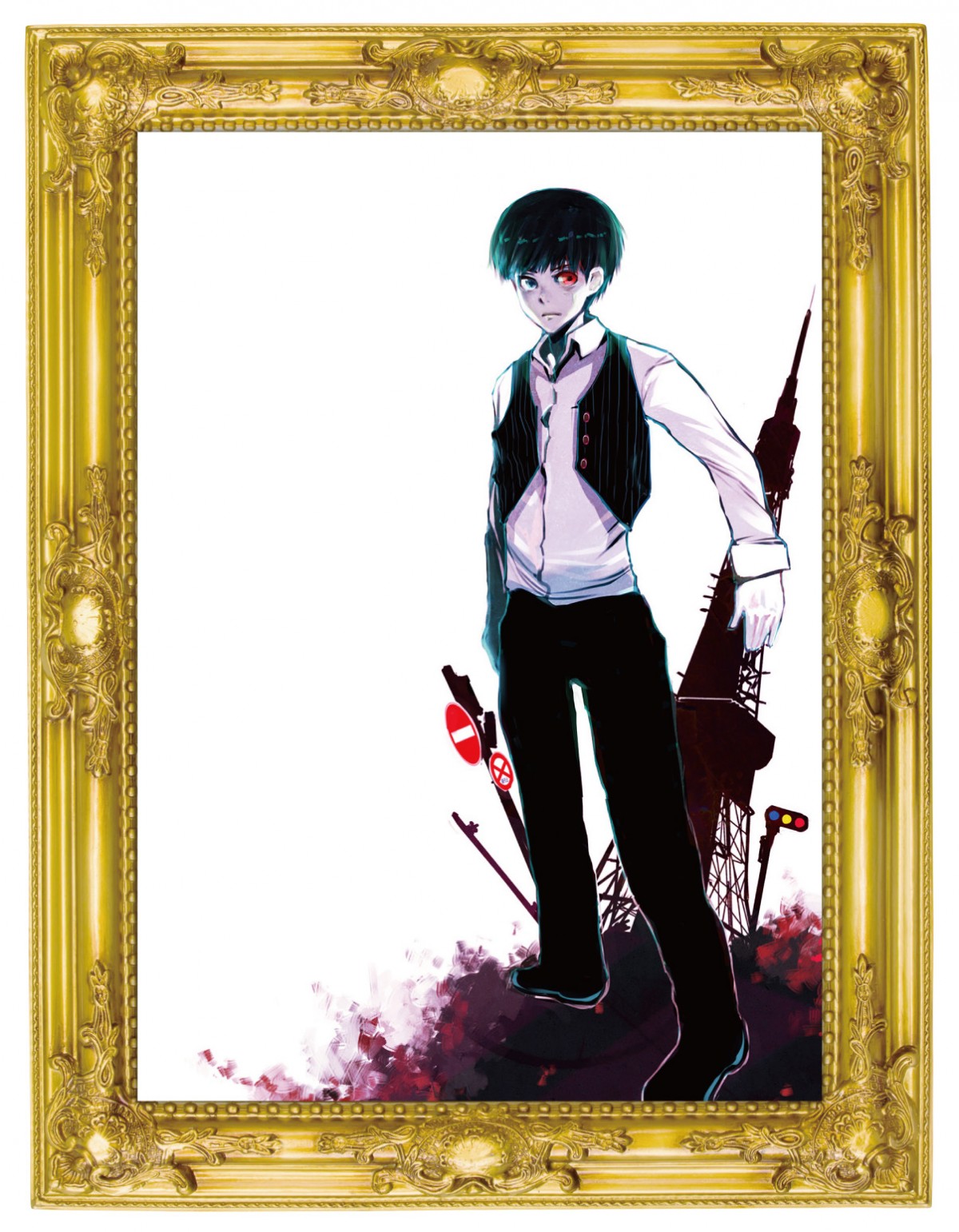 『東京喰種』が世界初の試み！　山手線を舞台に“ありえないはず”の原画展を開催