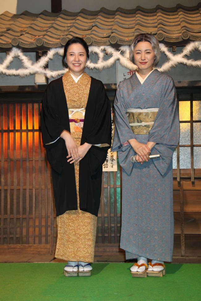 NHK『花子とアン』クランクアップ取材会20140826