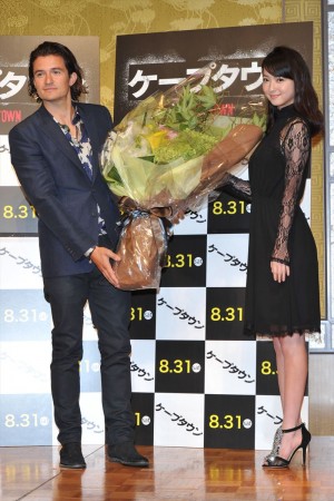 映画『ケープタウン』記者会見の模様