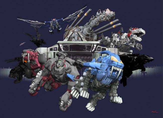 ZOIDSの新作オリジナルゲーム『ZOIDS MATERIAL HUNTERS』（仮）、2015年春「Gクラスタ」にて配信予定！