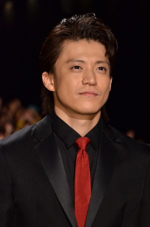 『ルパン三世』初日舞台挨拶に登壇した小栗旬