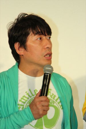 『フルスロットル』公開記念イベントに登場した寺門ジモン