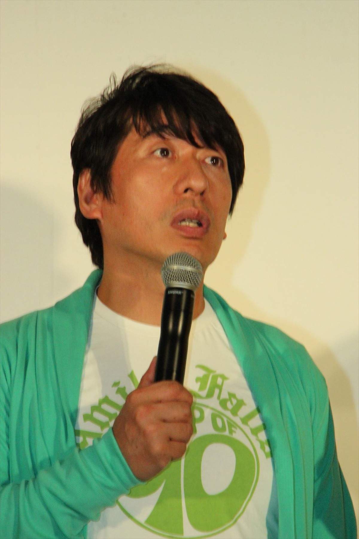 上島竜兵、“無重力”の超アクションに挑戦！『フルスロットル』公開イベント
