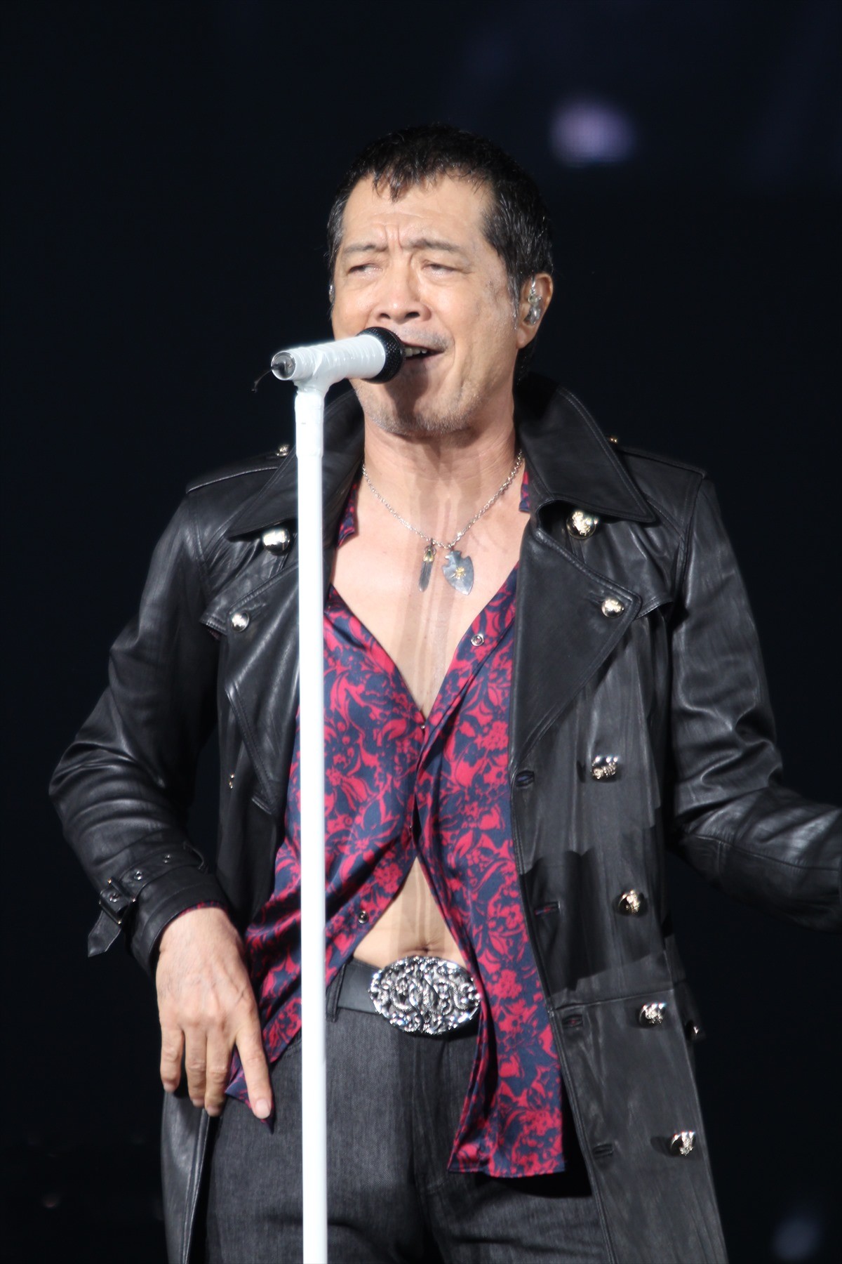 矢沢永吉、サプライズ登場！熱狂ライブに「ありがとう、ロックンロール！」＜東京ガールズコレクション2014AW＞