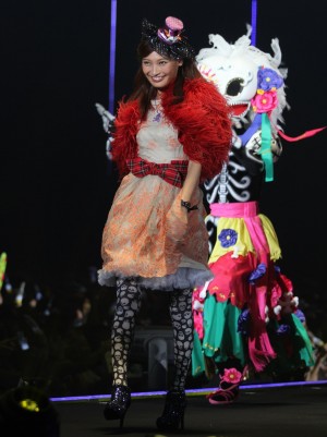 大政絢、『第19回 東京ガールズコレクション2014 AUTUMN／WINTER』