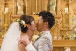 岡田将生、美しい花嫁姿で“新郎”とキス!?  映画『想いのこし』衝撃の場面写真解禁