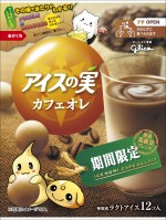 「アイスの実　抹茶オレ」（『パズドラ』コラボver．）パッケージ