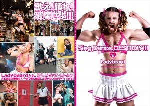 Ladybeard　写真集『Sing，Dance，DESTROY!!』イメージ