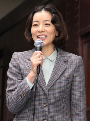八木亜希子、『オリエント急行殺人事件』キャスト発表会見にて