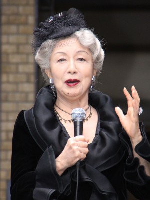 草笛光子、『オリエント急行殺人事件』キャスト発表会見にて