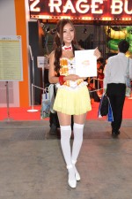 東京ゲームショウ2014「バンダイナムコゲームス」ブースのコンパニオン