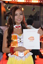 東京ゲームショウ2014「バンダイナムコゲームス」ブースのコンパニオン