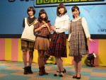 『トイズドライブ』に出演する声優4人（左から小市眞琴、高野麻里佳、ブリドカットセーラ恵美、鳥部万里子）