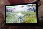 クラウドゲーム機「G‐Cluster」が試遊できるブロードメディアブースの様子