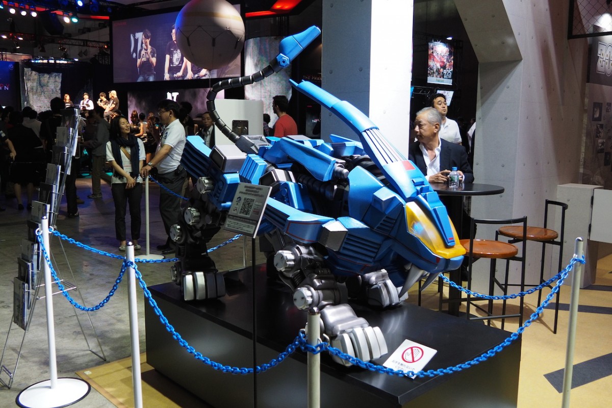 ＜TGS 2014＞『ゾイド』新作ゲームを一足早く体験！ フリック入力の爽快感は格別