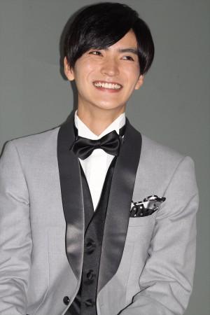 東京ゲームショウ2014「ボルテージブース」トークショーに登場した山本涼介