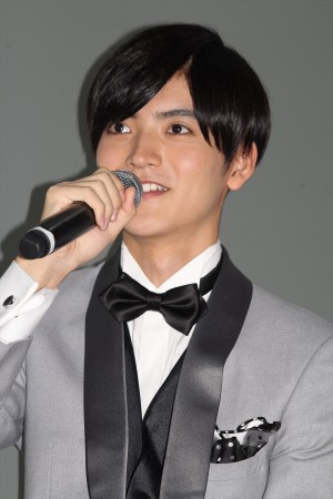 東京ゲームショウ2014「ボルテージブース」トークショーに登場した山本涼介