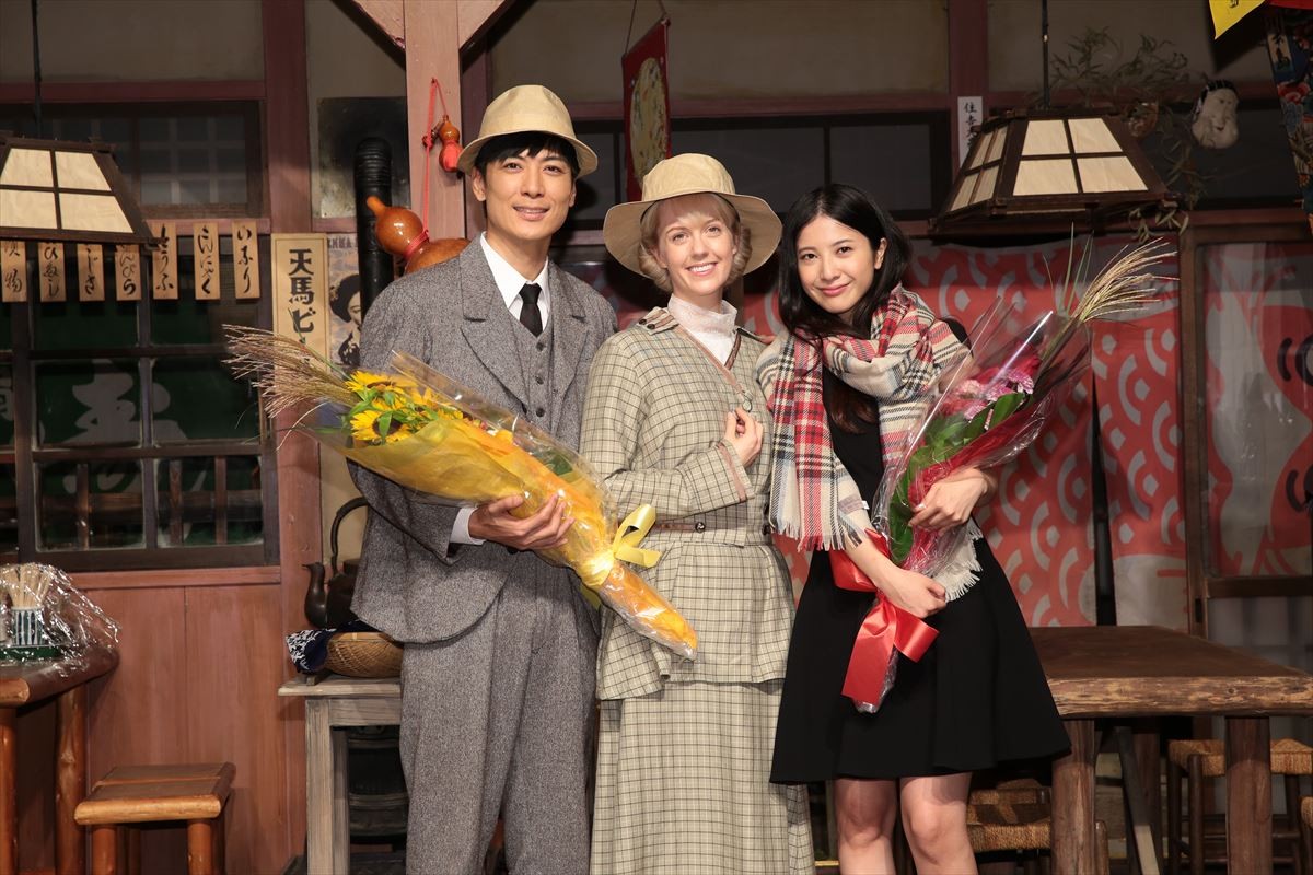 連続テレビ小説 バトンタッチセレモニーの模様