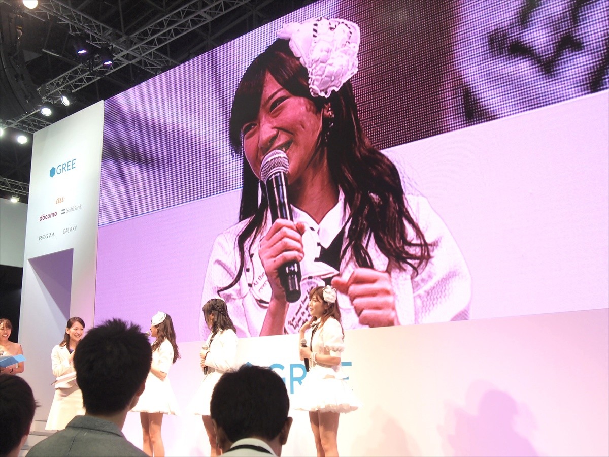 ＜TGS 2014＞AKB48横山、石田、宮崎が登場！スタッフと共に新曲ダンスを披露