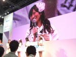 ＜TGS 2014＞『AKB48ステージファイター』イベントに出席した石田晴香、横山由依、宮崎美穂