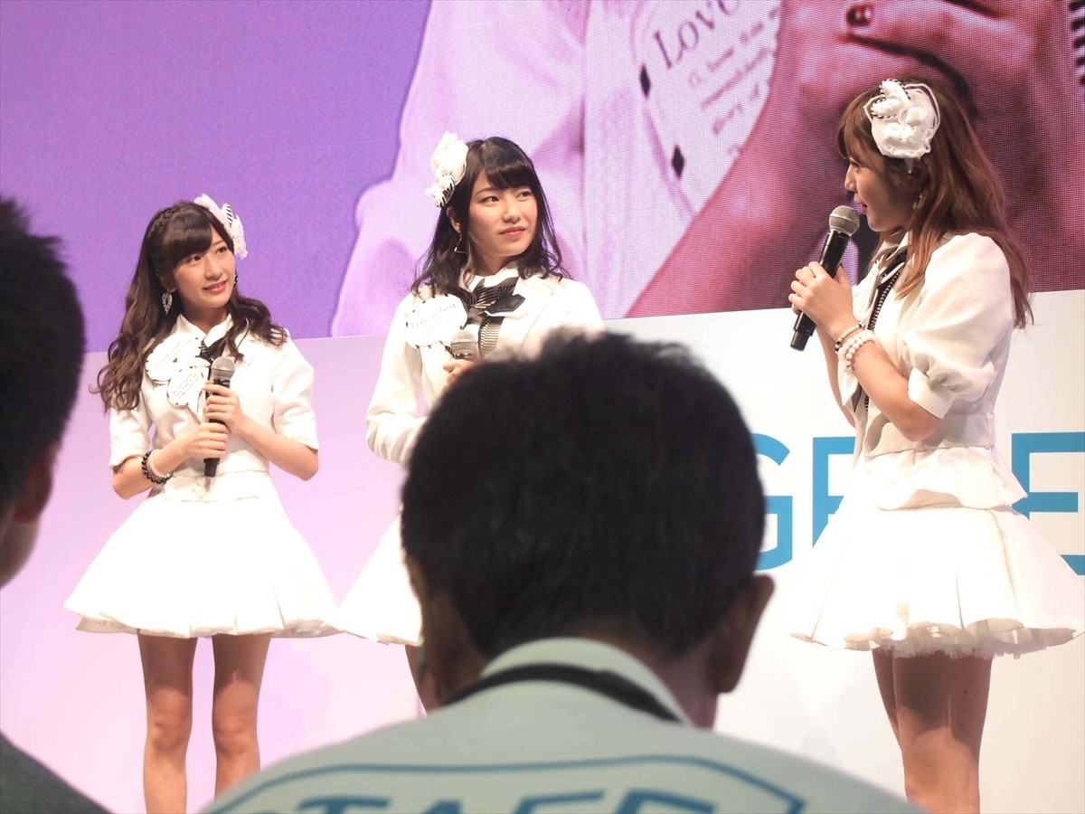 ＜TGS 2014＞AKB48横山、石田、宮崎が登場！スタッフと共に新曲ダンスを披露