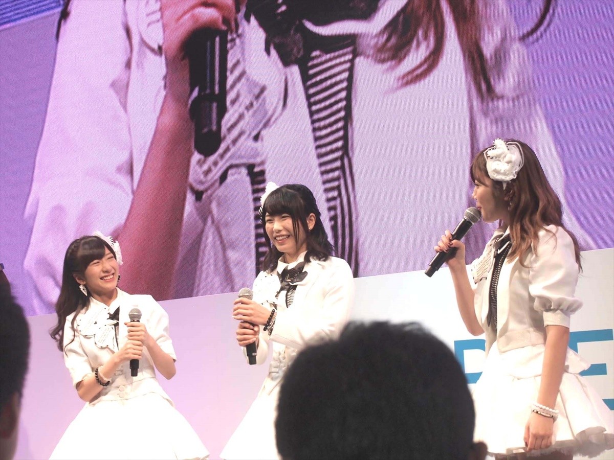 ＜TGS 2014＞AKB48横山、石田、宮崎が登場！スタッフと共に新曲ダンスを披露