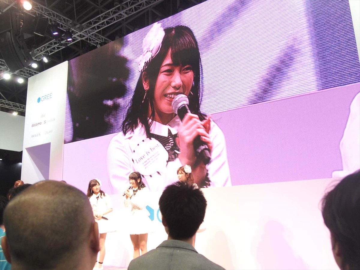＜TGS 2014＞AKB48横山、石田、宮崎が登場！スタッフと共に新曲ダンスを披露